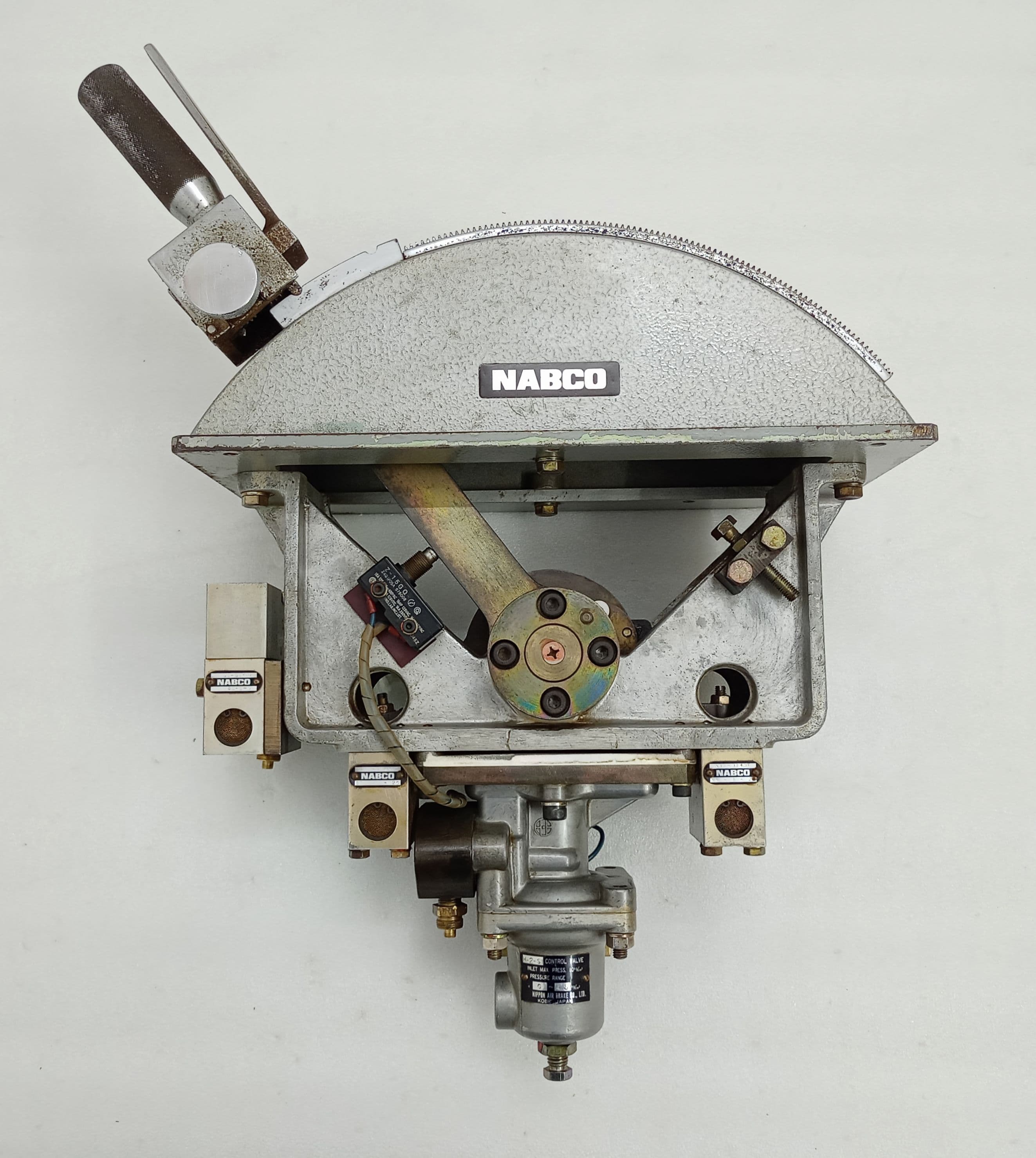 NABCO Marine Main Engine Engine Telegraph Unit w Nippon H-2-S1 Pneumatic Valve