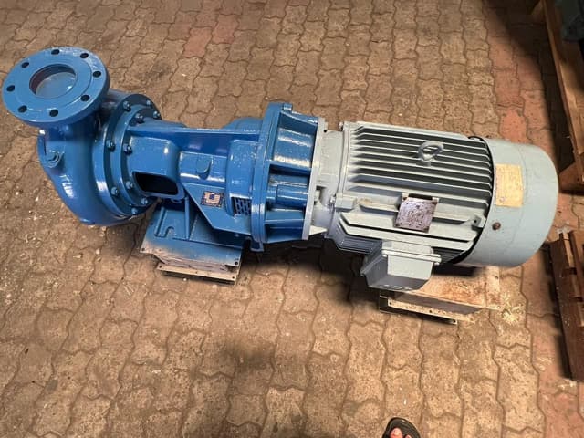 ING PER GJERDRUM AS Horizontal Centrifugal Water Pump Type: 65/250 A4 Head: 90m